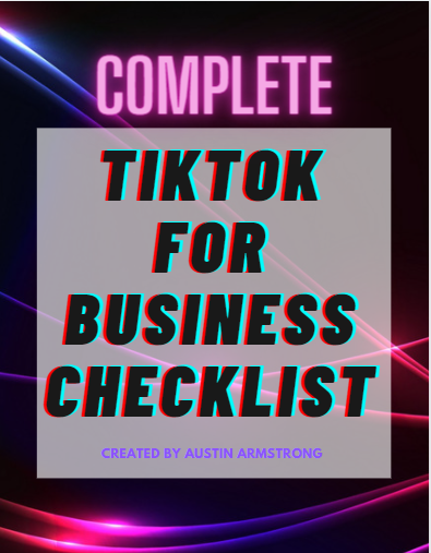 TikTok checklist for businesses